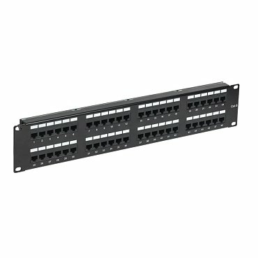 Патч-панель 19" Кат.6 Rexant 02-0232 2U 48 портов
