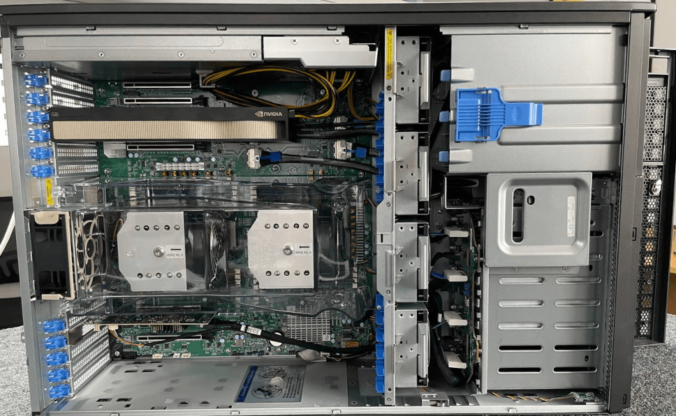 Обзор корпуса Supermicro 741GE-TNRT: GPU-сервер на 4 видеокарты