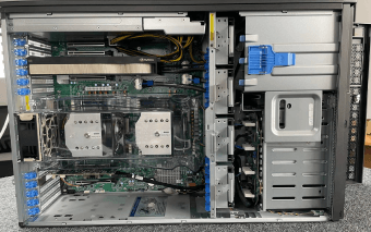 Обзор корпуса Supermicro 741GE-TNRT: GPU-сервер на 4 видеокарты