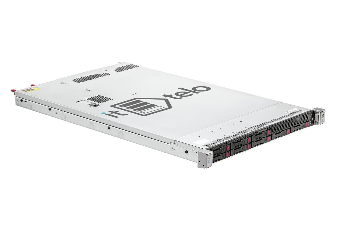 Сборка HP ProLiant DL360 Gen9 до 100 пользователей