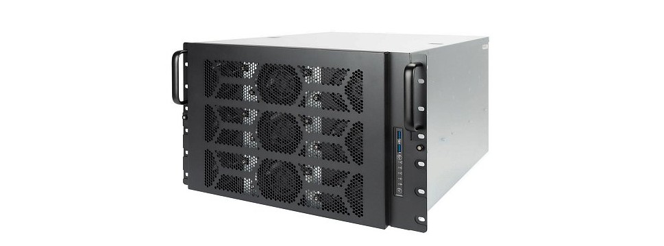 Обзор InWin IW-RG650B: 6,5U-шасси, в которое влезает 8 видеокарт - включая игровые