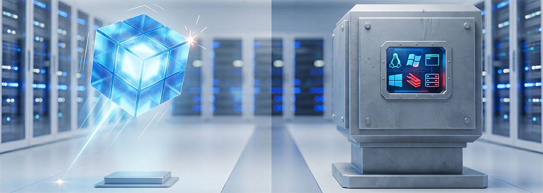 OpenVZ или KVM: контейнеры против полной виртуализации