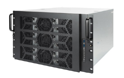 Обзор InWin IW-RG650B: 6,5U-шасси, в которое влезает 8 видеокарт - включая игровые