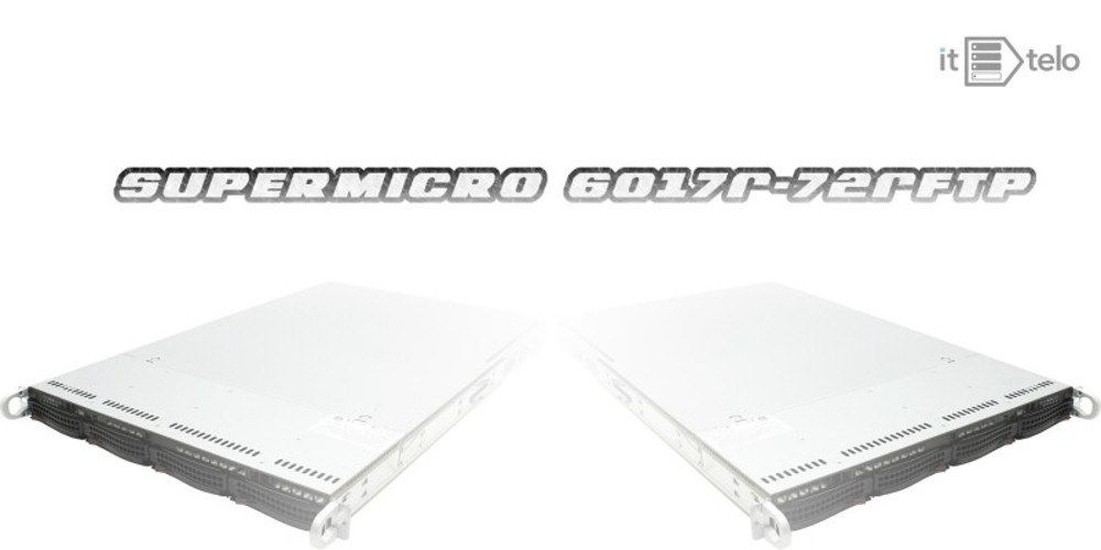 Обзор сервера Supermicro 6017R-72RFTP