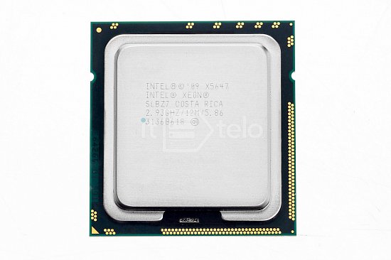 Процессор Intel Xeon X5647 12M Cache, 2.93 GHz, 4 ядра LGA 1366