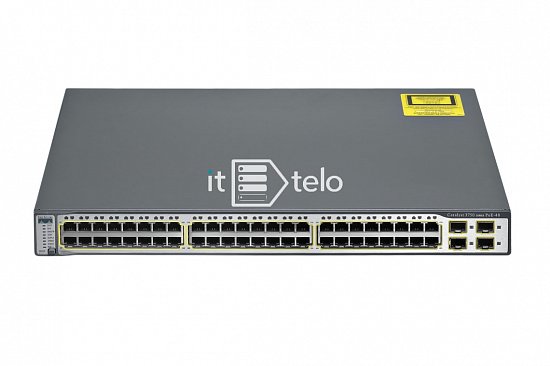 Купить бу коммутатор cisco catalyst ws c3750 48ps s в ittelo.ru