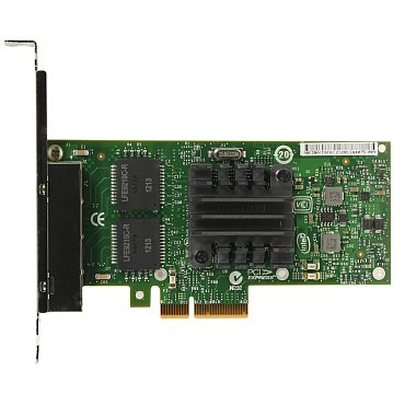 Сетевая карта Intel I340-T4/1 Гбит в сек /4 порта RJ-45 