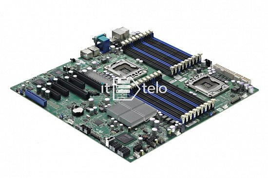 Материнская плата Supermicro X8DTN+ (2xLGA1366, 18xDDR3, Raid 3gb/s)