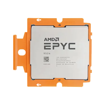 Процессор AMD Epyc 9534 256M Cache, 2.45 GHz, 64 ядер SP5