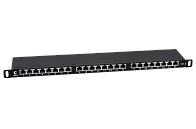 Патч-панель 19" Кат.6 Cabeus PLHD-24-Cat.6-SH-Dual-0,5U 0.5U 24 порта