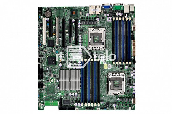 Материнская плата Supermicro X8DTi-F (2xLGA1366, 12xDDR3, Raid 3gb/s)