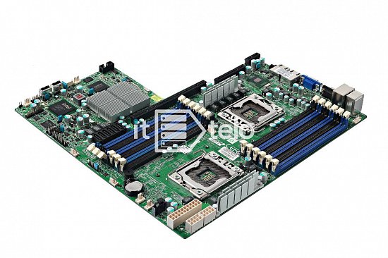Материнская плата Supermicro X8DTU-F (2xLGA1366, 12xDDR3, Raid 3gb/s)
