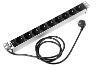 Блок розеток 19", 9 розеток ЦМО R-16-9S-I-440-1.8