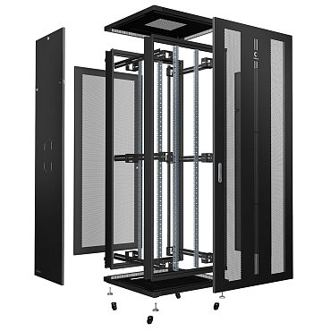 Шкаф серверный 47U Cabeus ND-05C-47U80/100-BK