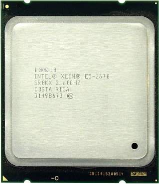 Процессор Intel Xeon e5-2670 20M Cache, 2.60 GHz, 8 ядер LGA 2011
