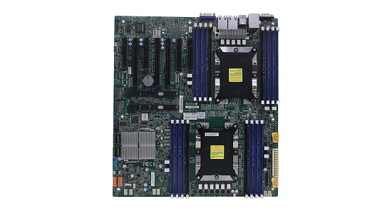 Материнская плата Supermicro X11DPH-i (2xLGA3647, 16xDDR4, Raid 6gb / s) new