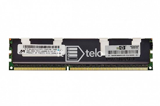 Оперативная память Micron 4gb DDR3 PC3-10600 1333MHz ECC RDIMM ref