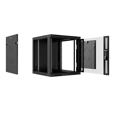 Шкаф серверный 12U Cabeus SH-05F-12U60/45-R-BK