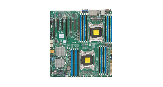 Материнская плата Supermicro X10DRH-iLN4 (2xLGA2011-3, 16xDDR4, Raid 6gb / s)