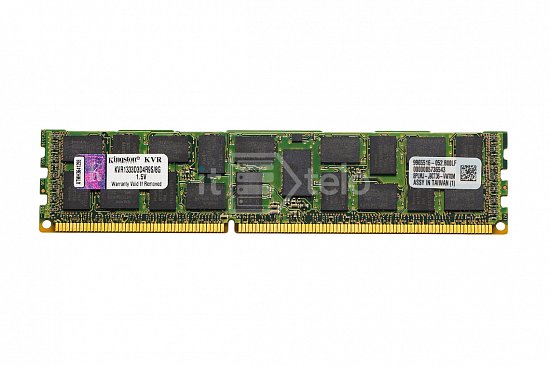 Оперативная память Kingston 8gb DDR3 PC3-10600 1333MHz ECC RDIMM ref