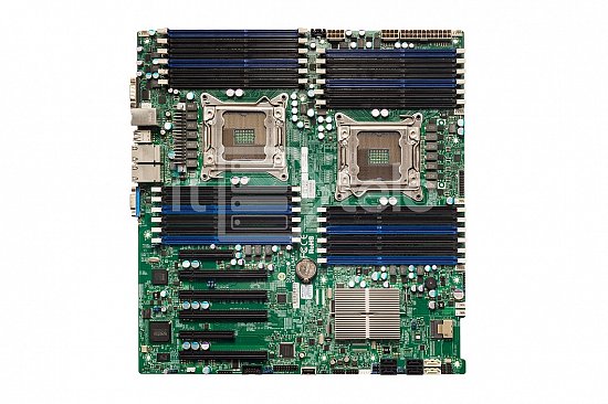 Материнская плата Supermicro X9DRi-LN4F+ rev 1.2 (2xLGA2011, 24xDDR3, Raid 3gb/s)