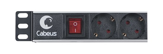 Блок розеток  19"  10А Cabeus PDU-8P 8 розеток