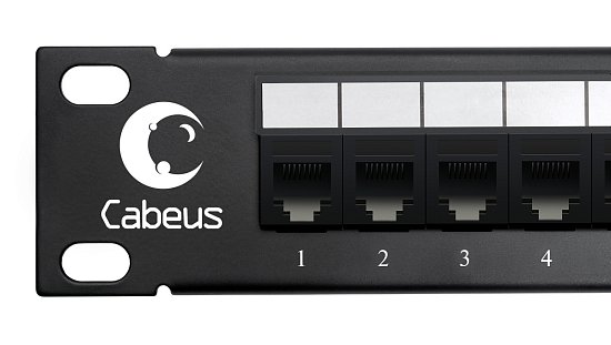 Патч-панель телефонная 19" Cabeus PL-25-TEL-Toolless 1U 25 портов