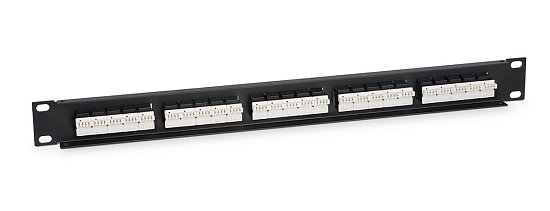 Патч-панель телефонная 19" Cabeus PL-25-TEL-Toolless 1U 25 портов