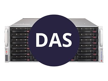 DAS-хранилища: когда прямое подключение лучше сетевого