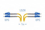 Патчкорд LC-LC/UPC, SM, Duplex 1 метр
