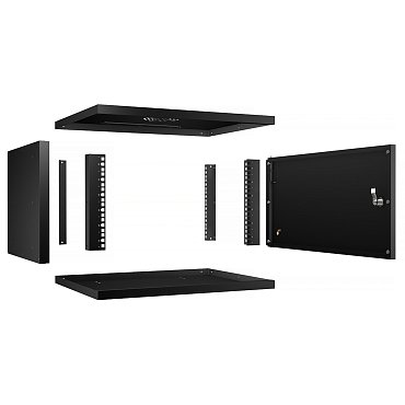 Шкаф серверный 6U Cabeus WSC-05D-6U55/45m-BK