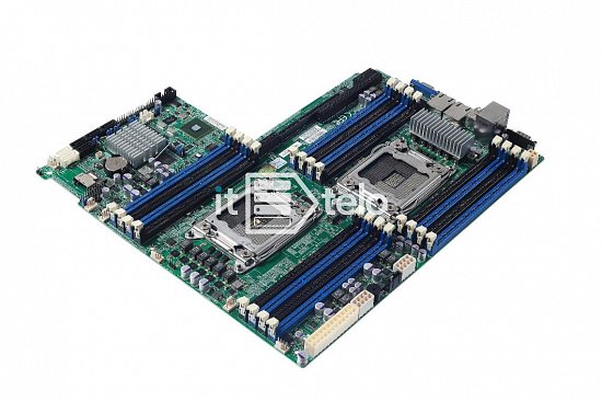 Материнская плата Supermicro X9DRW-iF (2xLGA2011, 16xDDR3, Raid 3gb/s)