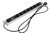 Блок розеток 19", 7 розеток ЦМО R-16-7S-FI-440-3