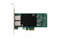 Сетевая карта Intel X550-T2 / 10 Гбит в сек /2 порта RJ-45