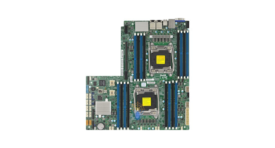 Материнская плата Supermicro X10DRW-i (2xLGA2011-3, 16xDDR4, Raid 6gb / s)