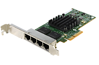 Сетевая карта Intel I340-T4/1 Гбит в сек /4 порта RJ-45 