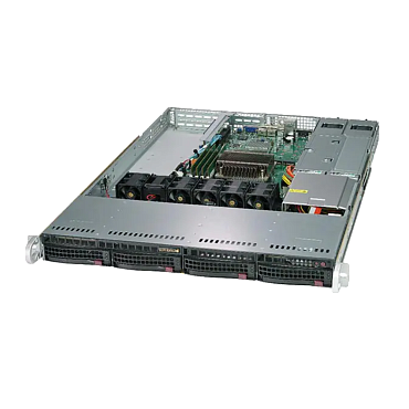 Сервер Supermicro SuperServer 5019C-WR 4x3.5" Rack 1U, SYS-5019C-WR