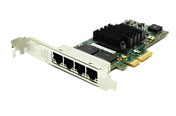 Сетевая карта Intel I350-T4/1 Гбит в сек/4 порта RJ45