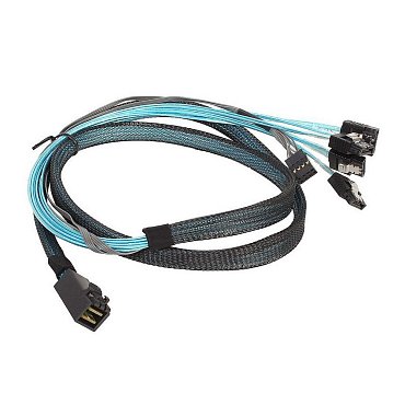 Кабель 1xMiniSAS HD int (SFF-8643) - 4xSATA int
