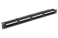 Патч-панель 19" Кат.5е Rexant 02-0031 1U 24 порта