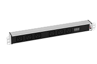 Блок розеток 19", 6 розеток ЦМО R-32-6C19-Am-440-K