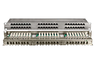 Патч-панель 19" Кат.6 Hyperline PPHD-19-48-8P8C-C6-SH-110D 1U 48 портов