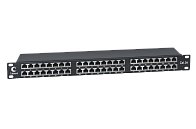 Патч-панель 19" Кат.5е Cabeus PLHD-48-Cat.5e-SH-Dual IDC-1U 1U 48 портов