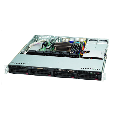Серверное шасси Supermicro CSE-813MTQ-R400CB