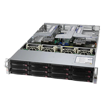 Сервер Supermicro SuperServer 620U-TNR 12x3.5" Rack 2U, SYS-620U-TNR