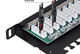 Патч-панель 19" Кат.5е Cabeus PLHD-24-Cat.5e-SH-Dual-0,5U 0.5U 24 порта