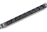 Блок розеток  19"  10А Cabeus PDU-8P 8 розеток