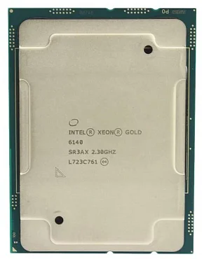 Gold 6140 24.70M Cache, 2.30 GHz, 18 ядер LGA 3647