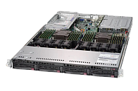 Сервер Supermicro SuperServer 6019U-TR4 4x3.5" Rack 1U, SYS-6019U-TR4