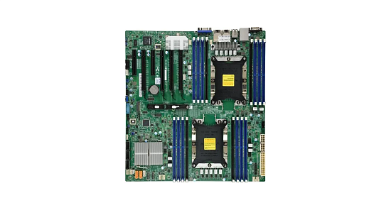 Материнская плата Supermicro X11DPi-NT (2xLGA3647, 16xDDR4, Raid 6gb / s) ref
